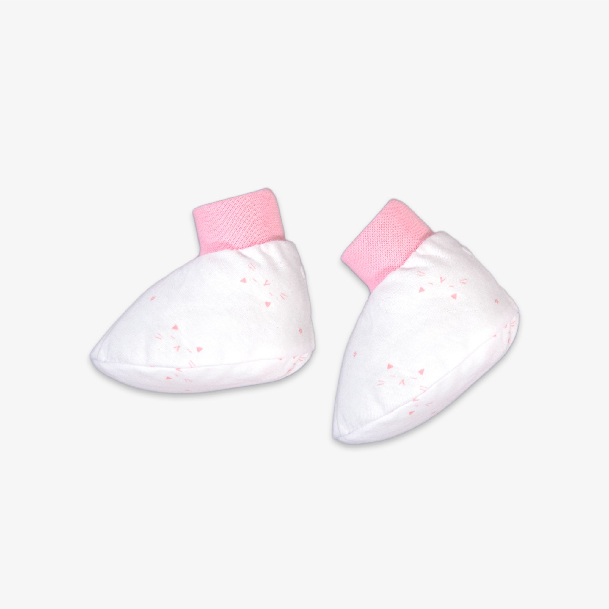 Bao chân sơ sinh bo Mặt mèo hồng