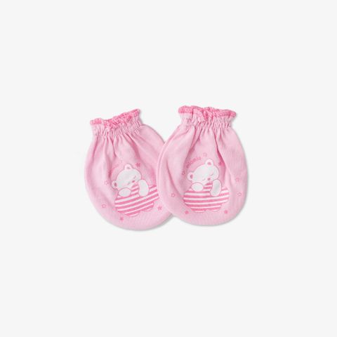 Set 2 đôi Bao tay bèo Gấu Mây hồng