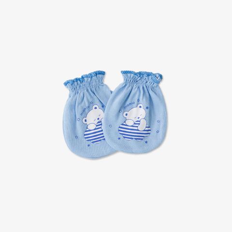 Set 2 đôi Bao tay bèo Gấu Mây xanh