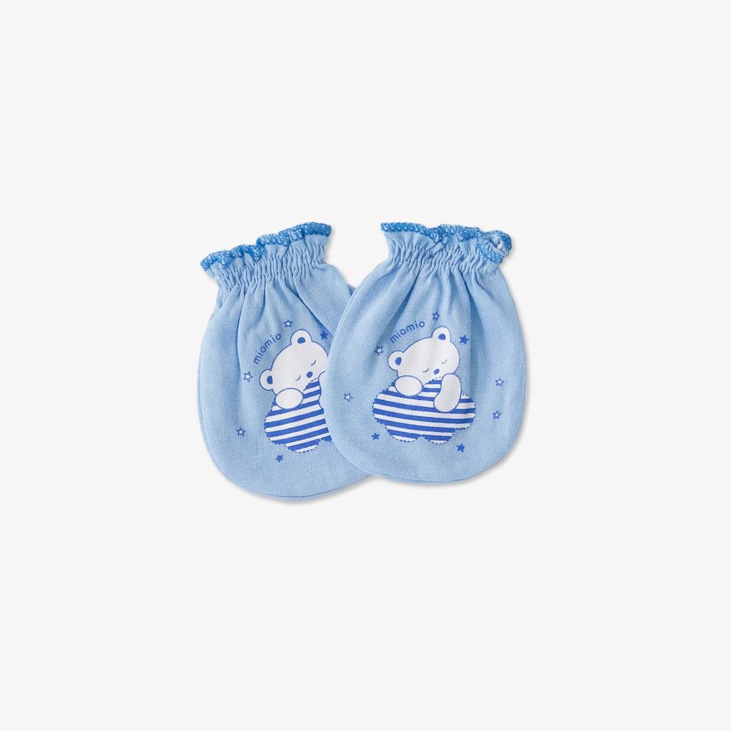 Set 2 đôi Bao tay bèo Gấu Mây xanh