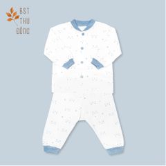 Bộ sơ sinh đông nút giữa Mèo xanh