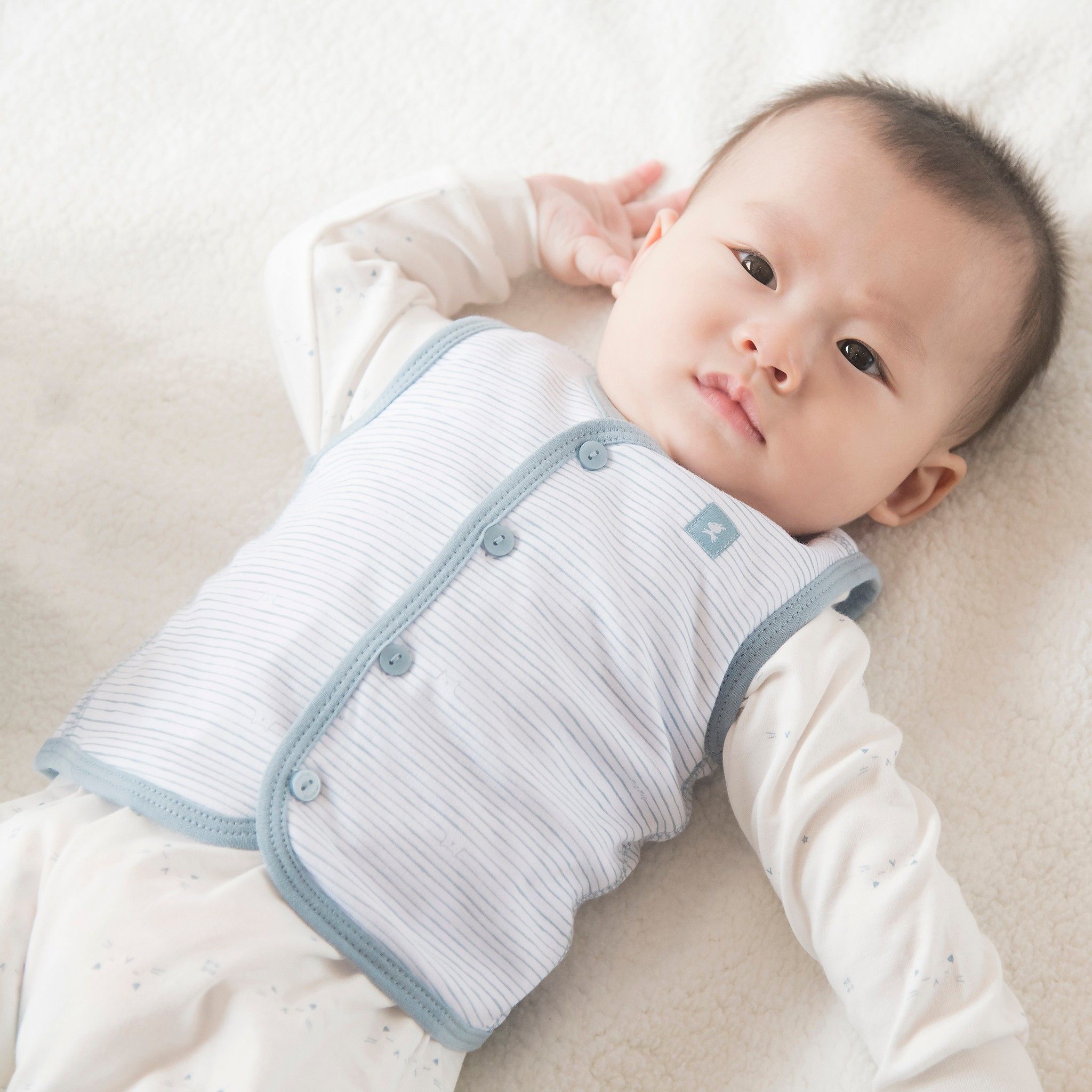 Áo Gile 2 lớp Sọc Xanh [ FORM ÔM, TĂNG THÊM 1 SIZE NẾU MUỐN THOẢI MÁI ]