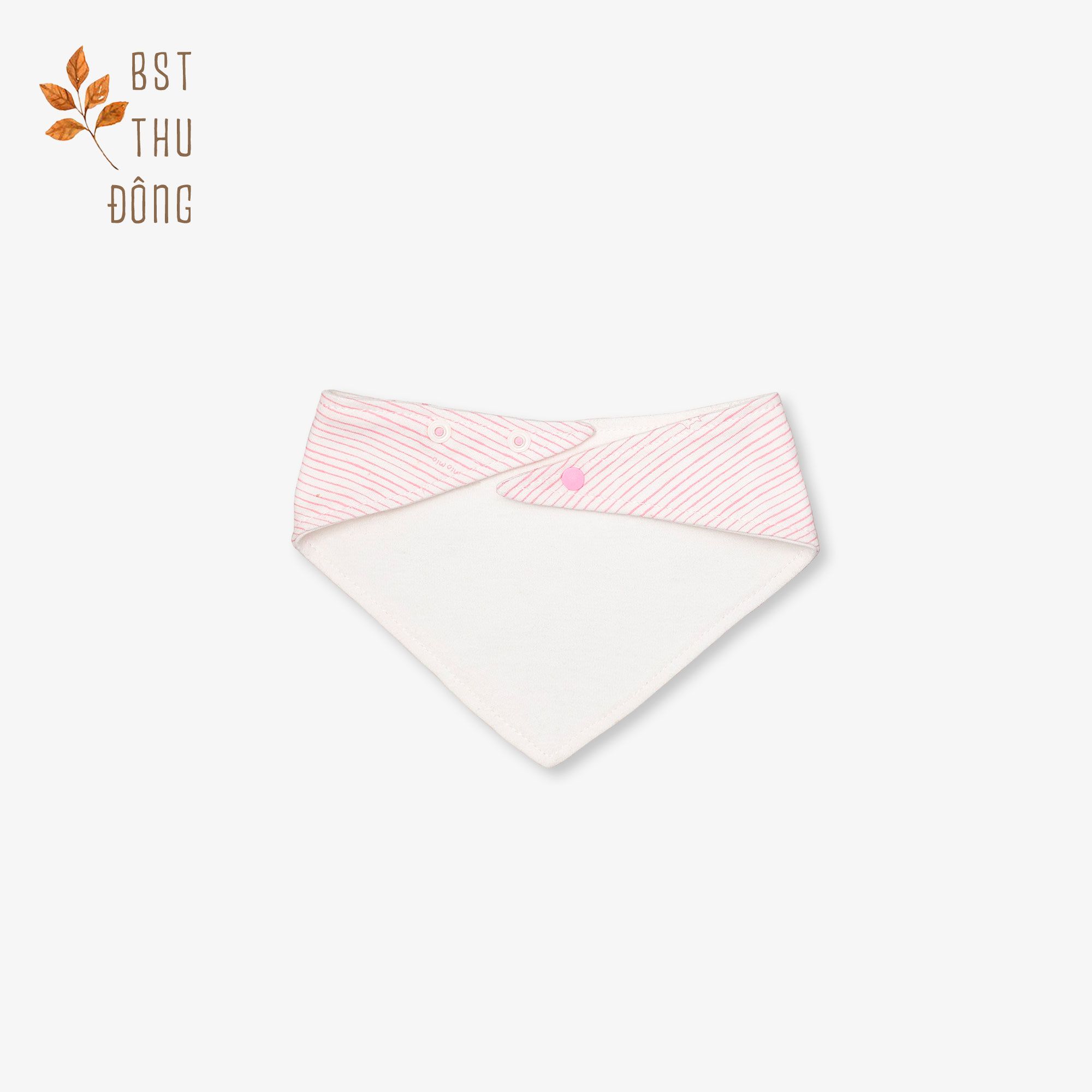 Yếm tam giác Sọc dày hồng