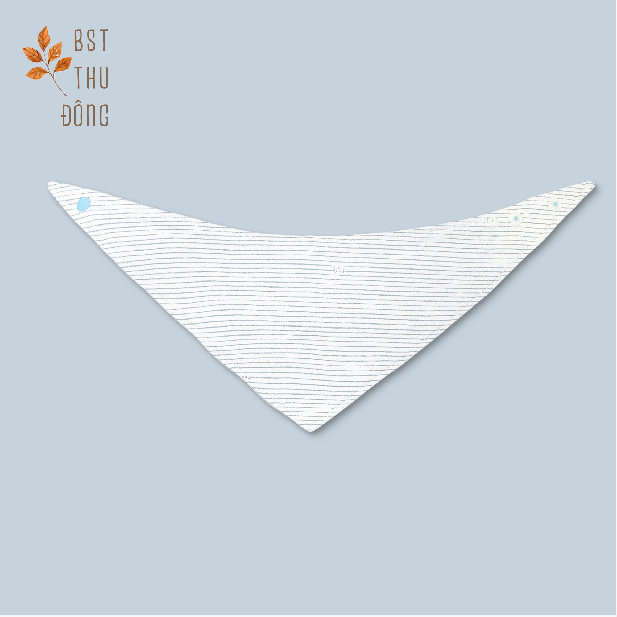 Yếm tam giác Sọc dày xanh