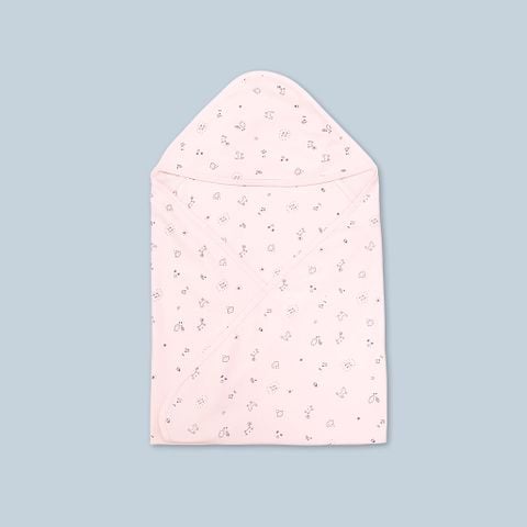 Tấm Quấn 2 Lớp Thu Đông MIOMIO, Họa Tiết: Thỏ, Sọc, Mèo, Mèo Mây Cho Bé Trai Bé Gái, Freesize, Vải Interlock Cotton