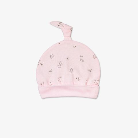 Nón đuôi gút Mèo Mây hồng