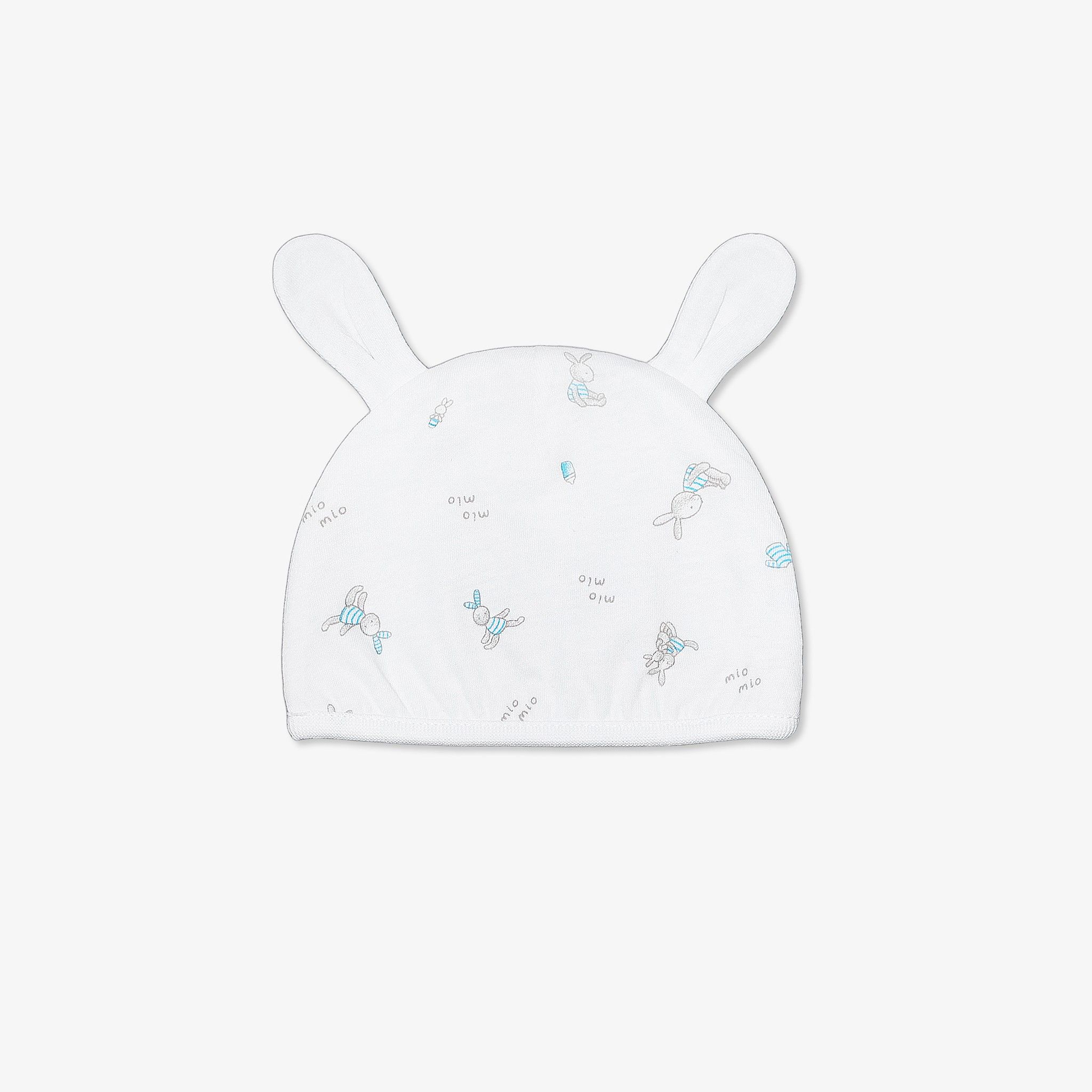 Nón sơ sinh Thỏ xanh