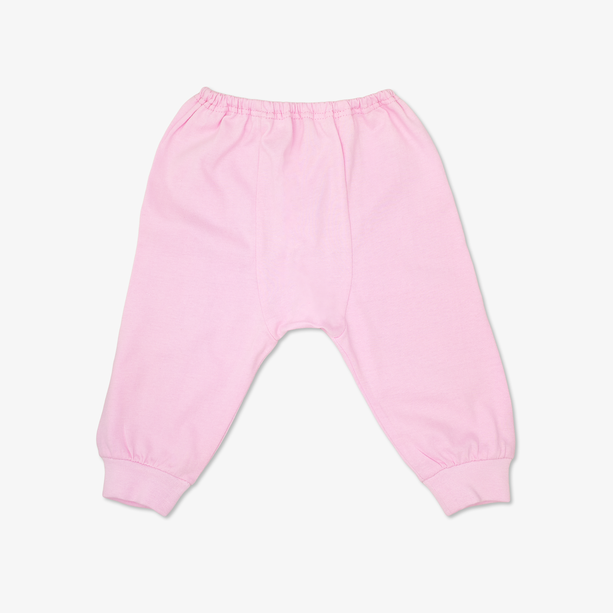 Quần sơ sinh dài trơn hồng
