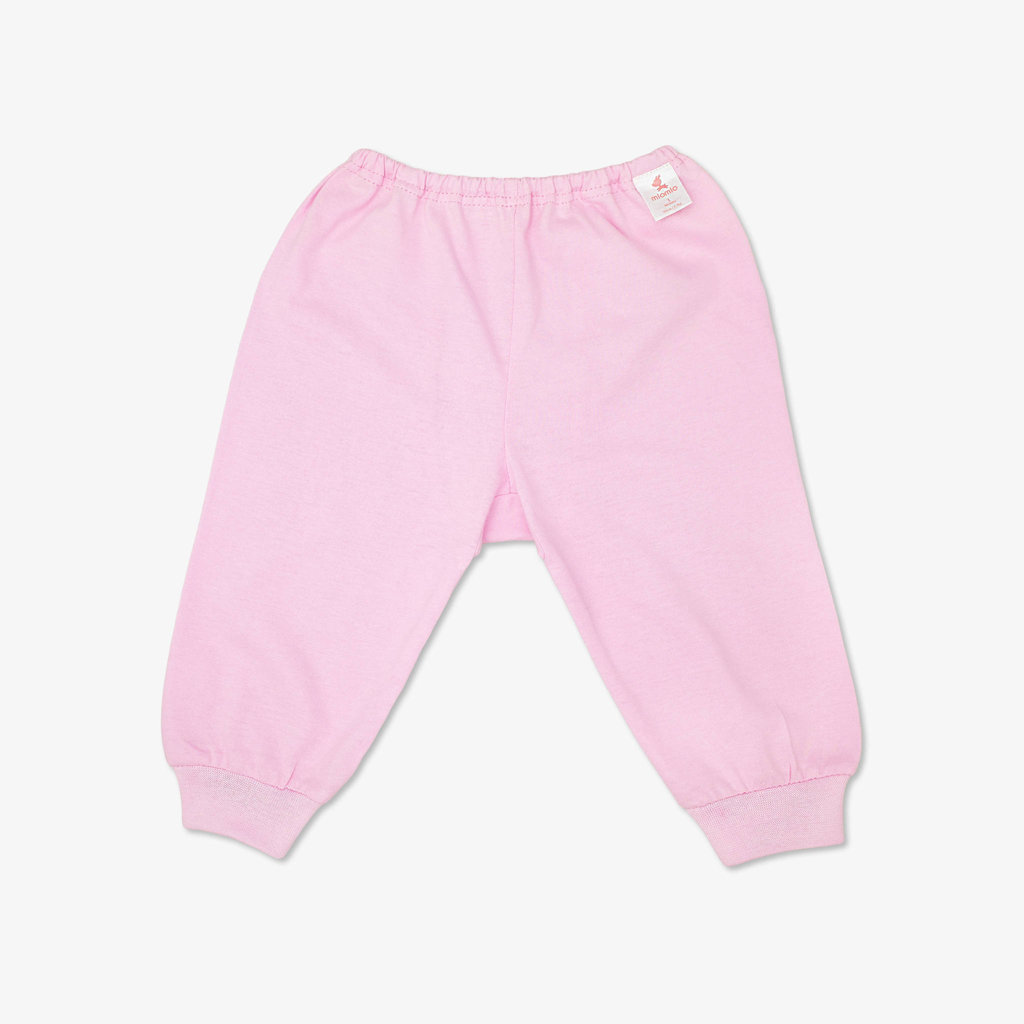 Quần sơ sinh dài trơn hồng