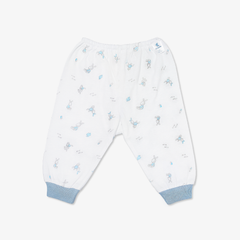 Quần sơ sinh dài bo Thỏ xanh