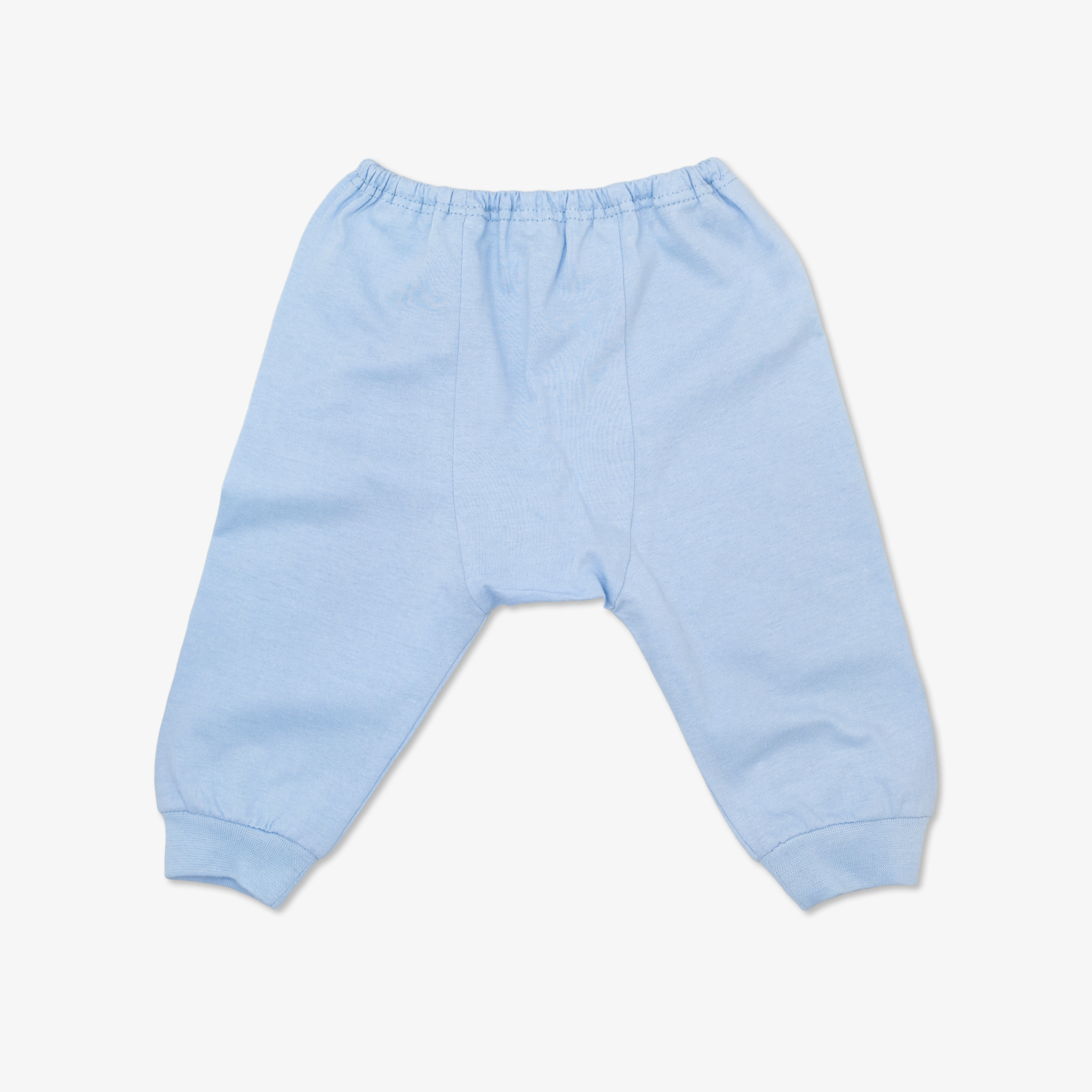 Quần sơ sinh dài trơn xanh