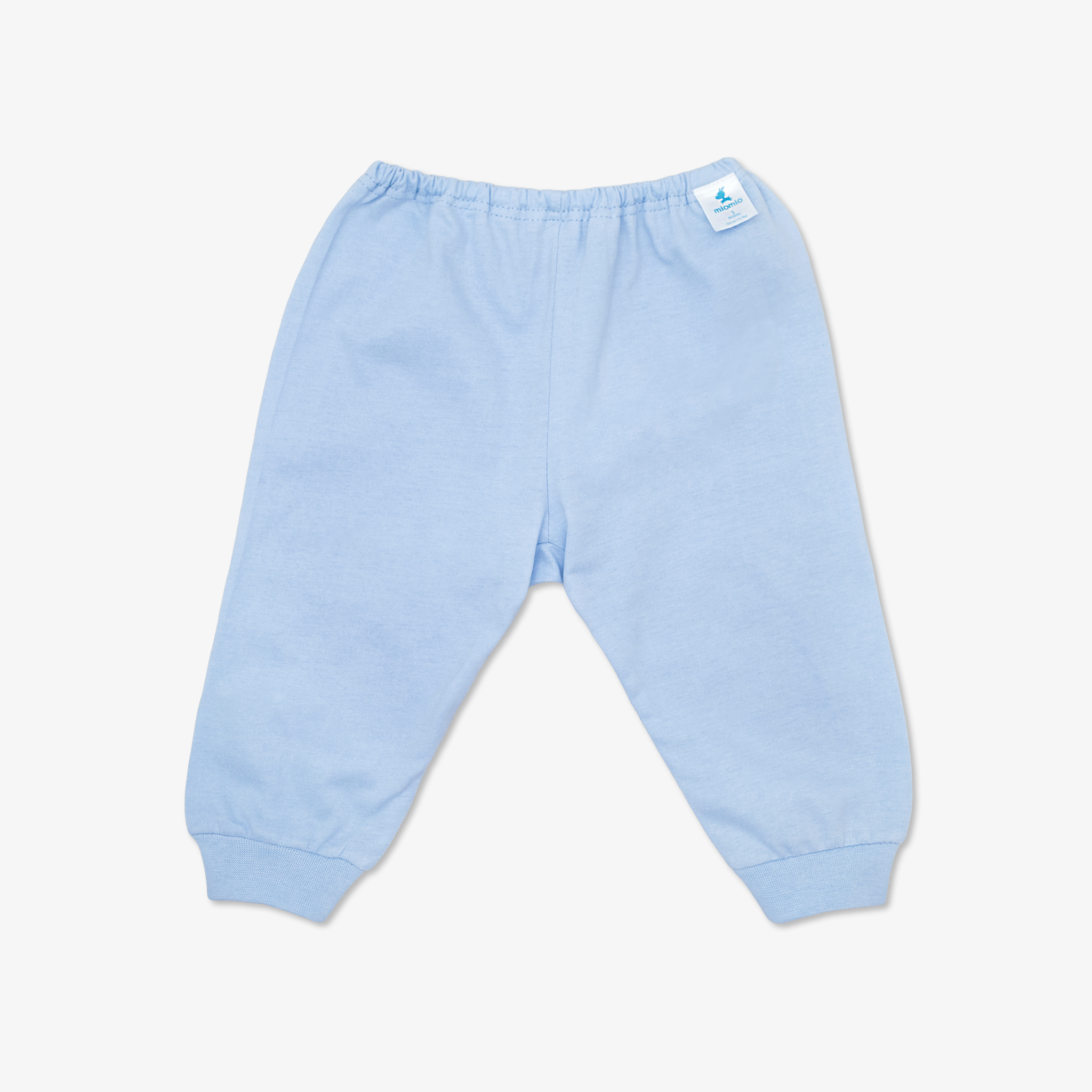 Quần sơ sinh dài trơn xanh