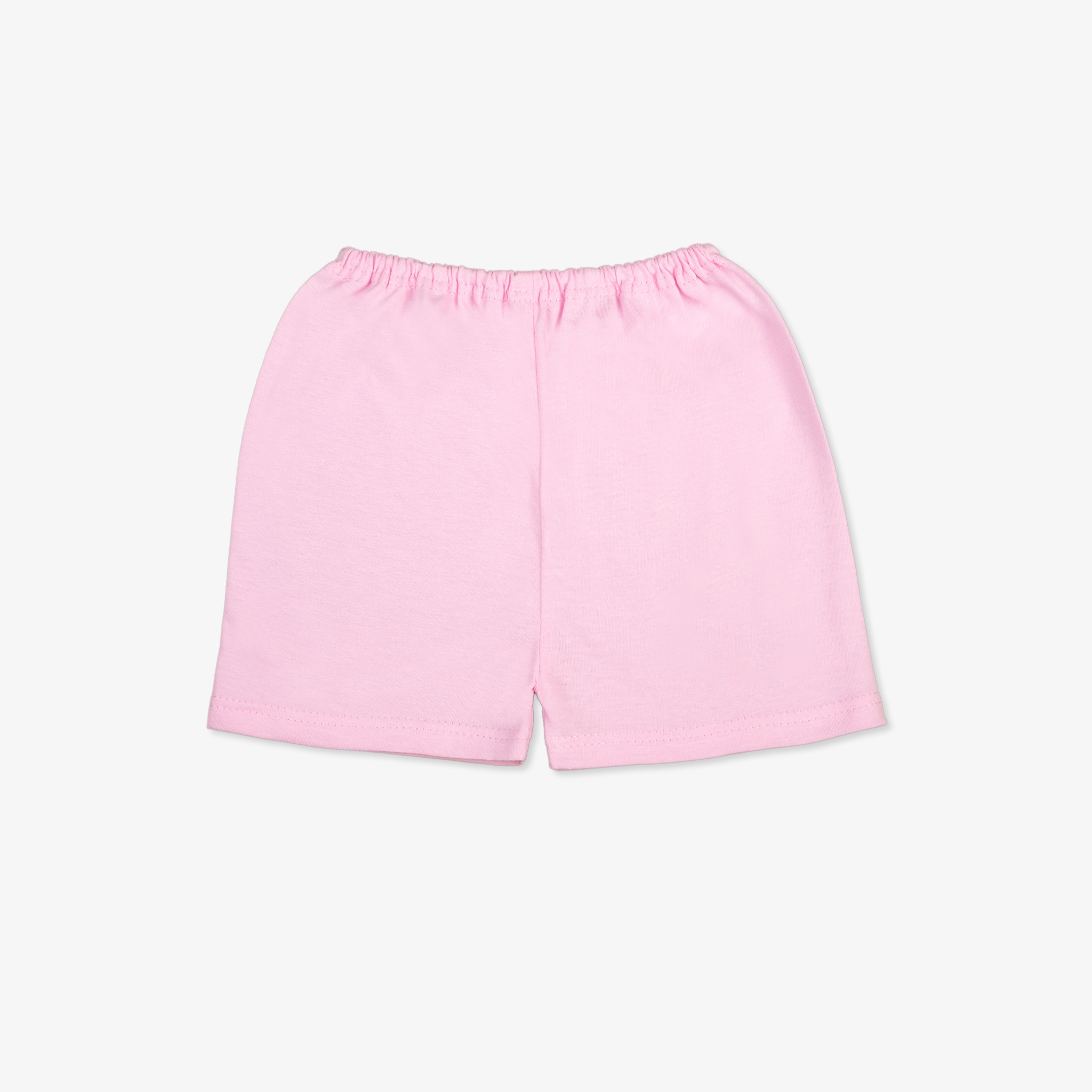 Quần sơ sinh ngắn trơn hồng
