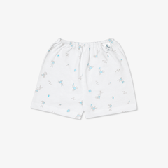 Quần sơ sinh ngắn Thỏ xanh