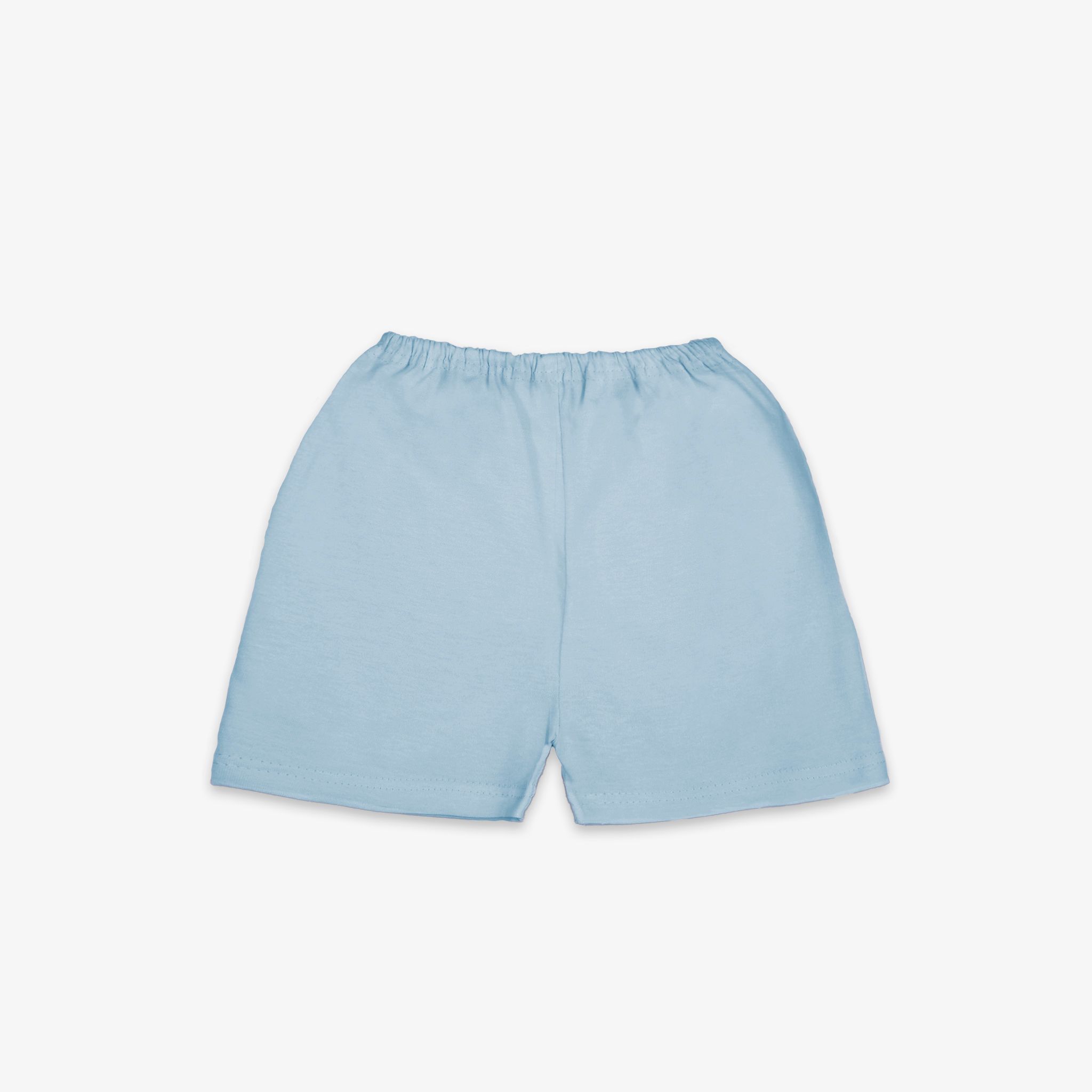 Quần sơ sinh ngắn trơn Xanh đá