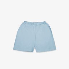 Quần sơ sinh ngắn trơn Xanh đá