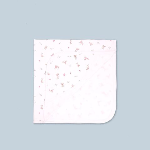 Tấm Quấn 2 Lớp Thu Đông MIOMIO, Họa Tiết: Thỏ, Sọc, Mèo, Mèo Mây Cho Bé Trai Bé Gái, Freesize, Vải Interlock Cotton