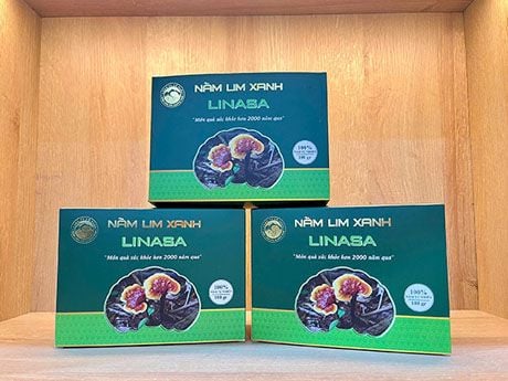 Nấm Lim Xanh Linasa (thái lát) - 100gr