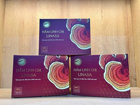 Nấm Linh Chi Linasa (thái lát) - 100gr
