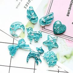 MIN0019 - Set Resin Mặt trăng Trang trí DIY (9 cái)