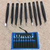 Bộ 9 nhíp gắp linh kiện Chống tĩnh điện Tweezers ESD