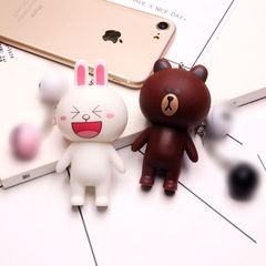 Móc khóa Thỏ Cony & Gấu Brown