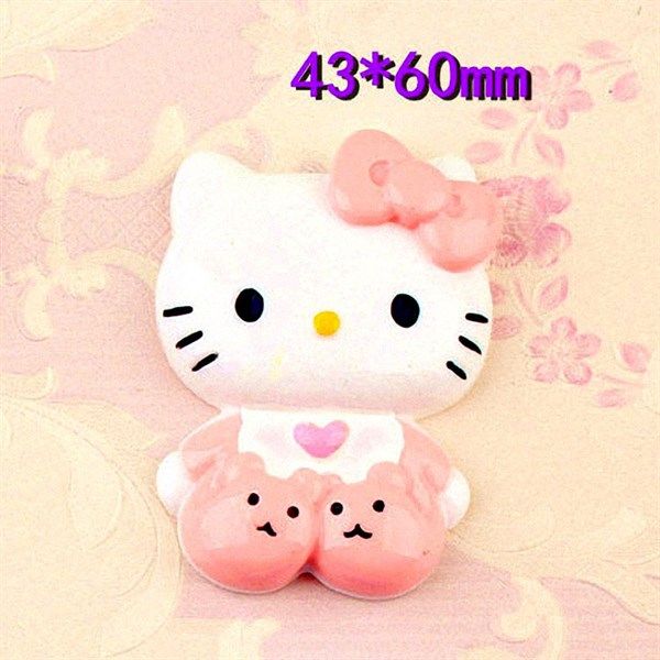 KIT0013 - Mèo Kitty xinh xắn Trang trí DIY