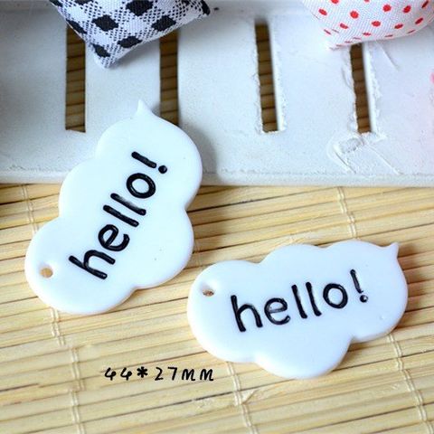 ICN0020 - Icon chữ Hello Trang trí DIY