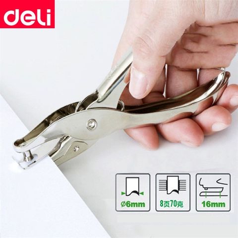 Dụng cụ bấm lỗ tròn DELI 0114 - 6mm