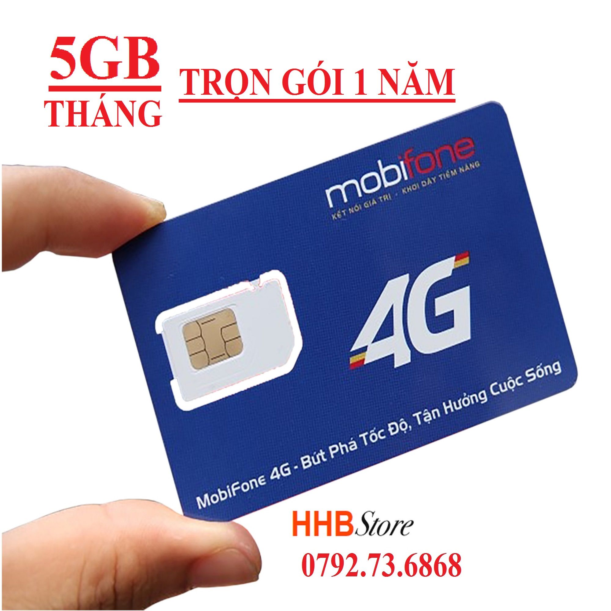 SIM Data 4G 4G Mobifone F500