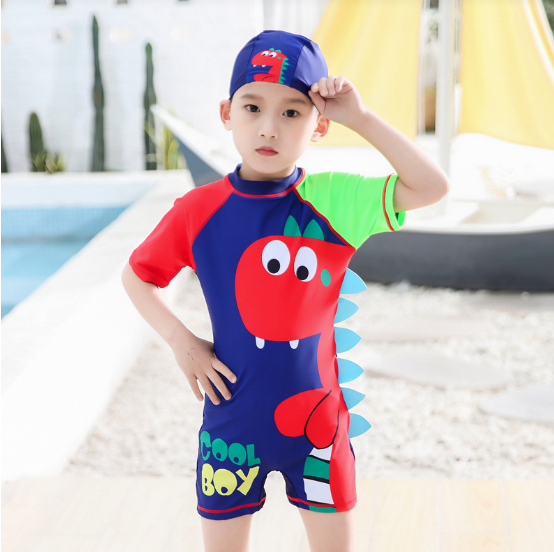  DB202409- Đồ bơi liền + nón 