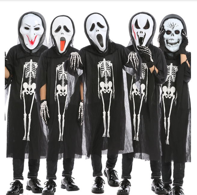 halloween3- choàng,nạ, tay 