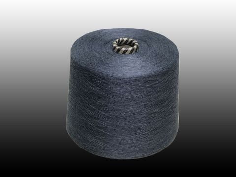 全涤纶环锭纺彩色再生混纺纱用于针织/机织