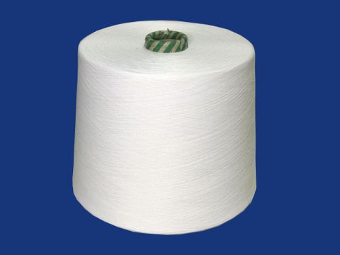 100 virgin polytester spun yarn for weaving knitting