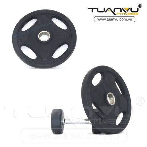 Tạ đĩa bọc cao su Tuấn Vũ, ta dia boc cao su Tuan Vu