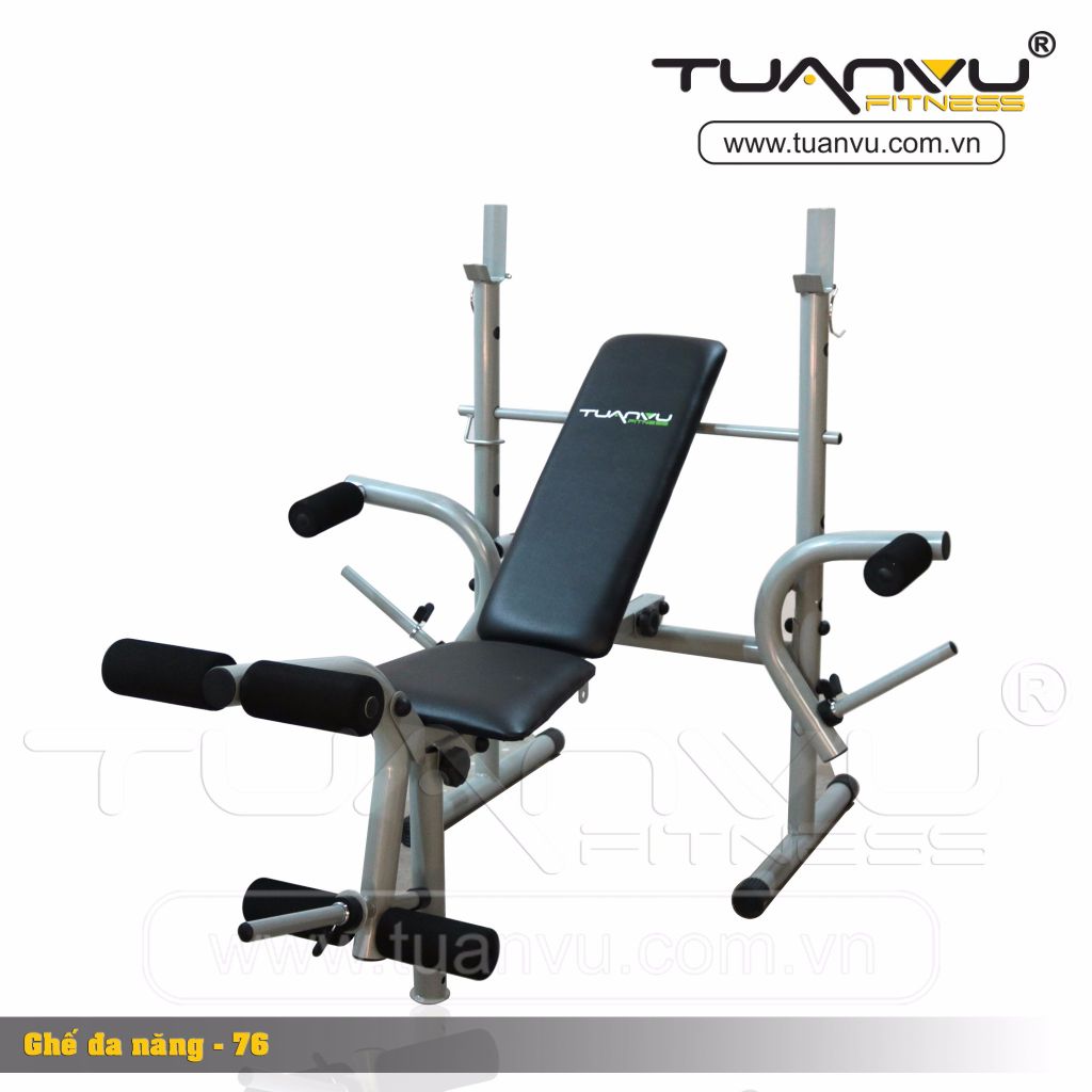 Ghế tập tạ đa năng 76 chất lượng, giá rẻ nhất Hà Nội – Tuấn Vũ Sport