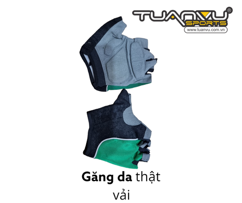 Găng tay tập gym da thật,  gang tay tap gym da that