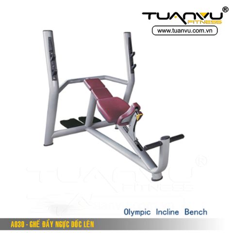 Ghế đẩy ngực dốc lên A030, Ghe day nguc doc lên A030,A030