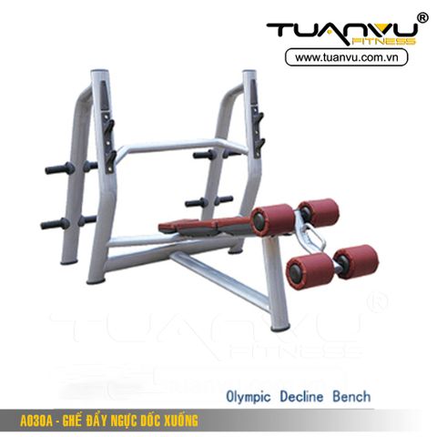 Ghế đẩy ngực dốc xuống A030A, Ghe day nguc doc xuong A030A,A030A