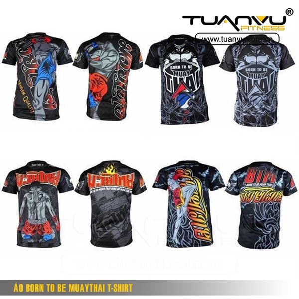 ÁO BORN TO BE MUAYTHAI T-SHIRT, AO BORN TO BE MUAYTHAI T-SHIRT,BORN TO BE MUAYTHAI T-SHIRT
