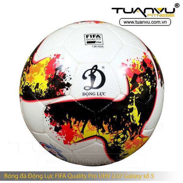 Bong da Dong Luc FIFA Quality Pro UHV 2 07 Galaxy so 5, Bong da Dong Luc, Bóng đá Động Lực FIFA Quality Pro UHV 2.07 Galaxy số 5, Bóng đá Động Lực
