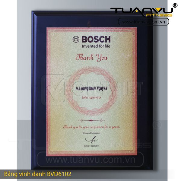 Bảng vinh danh BVD6102, Bang vinh danh BVD6102,bảng vinh danh, bang vinh danh