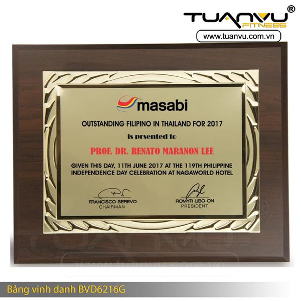 Bảng vinh danh BVD6216G, Bang vinh danh BVD6216G, bảng vinh danh, bang vinh danh