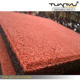 Thảm gạch cao su lót sàn 1m x 1m, Tham gach cao su lot san 1m x 1m, Thảm gạch, thảm hạt cao su, tham gach, tham hat cao su