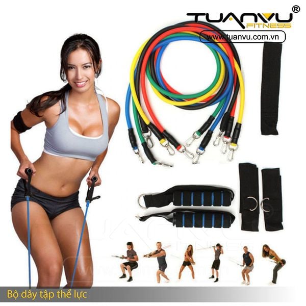 Bộ dây tập thể lực, Bo day tap the luc