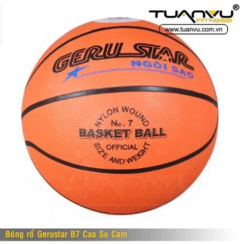 Bóng Rổ Gerustar B7 Cao Su Cam, Bong Ro Gerustar B7 Cao Su Cam, bóng rổ, bong ro, bóng rổ Gerustar , bong ro Gerustar