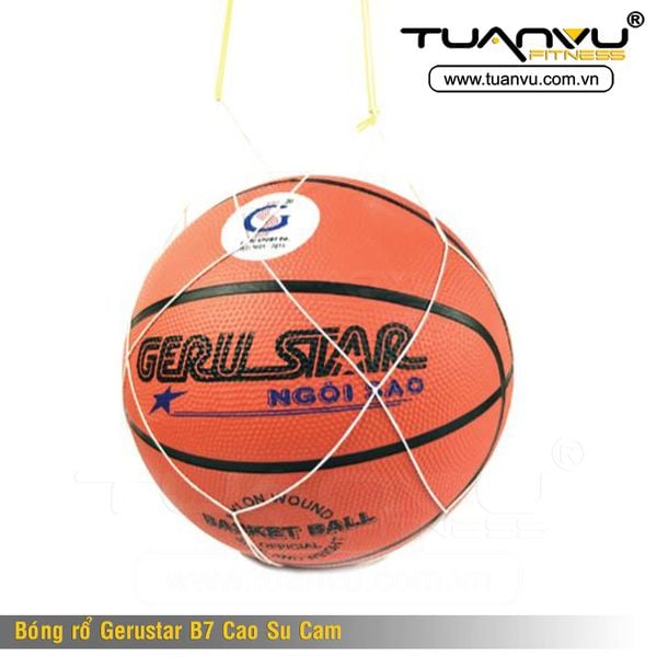 Bóng Rổ Gerustar B7 Cao Su Cam, Bong Ro Gerustar B7 Cao Su Cam, bóng rổ, bong ro, bóng rổ Gerustar , bong ro Gerustar