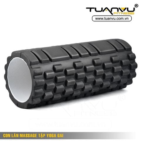 Con lăn massage tập yoga gai 30cm, con lan massage tap yoga 30cm, Con lăn massage, con lan massage, con lăn yoga, con lan yoga