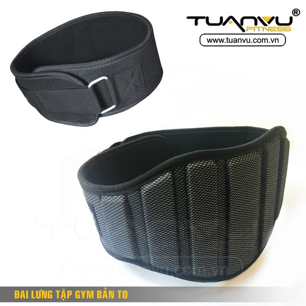 Đai lưng tập gym bản to, Dai lung tap gym ban to