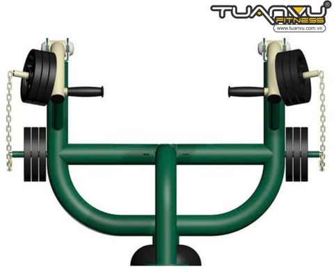 Dụng cụ đẩy tạ ngoài trời TV3235, dung cu day ta ngoai troi